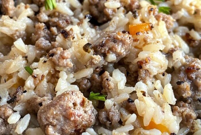 Italian Sausage and Rice Skillet IMG 2512