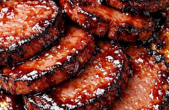 Slow Cooker 3-Ingredient BBQ Bologna IMG 2525