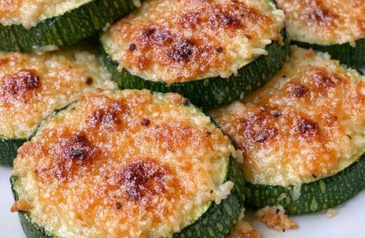 3-Ingredient Parmesan Crusted Zucchini IMG 2561