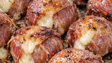 Low Carb 3-Ingredient Prosciutto Cheese Bombs IMG 2565