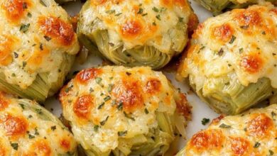 Low Carb 3-Ingredient Artichoke Bakes IMG 2568