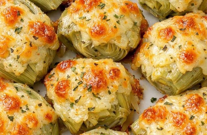 Low Carb 3-Ingredient Artichoke Bakes IMG 2568