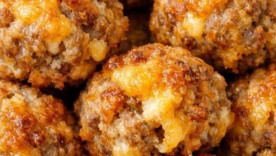 Southern 4-Ingredient Sausage Cheese Balls IMG 2606