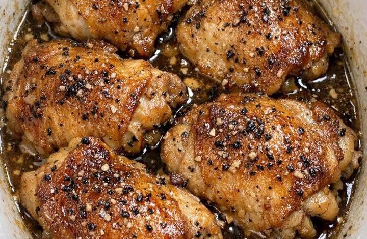 Slow Cooker 4-Ingredient Amish Brown Butter Chicken IMG 2627