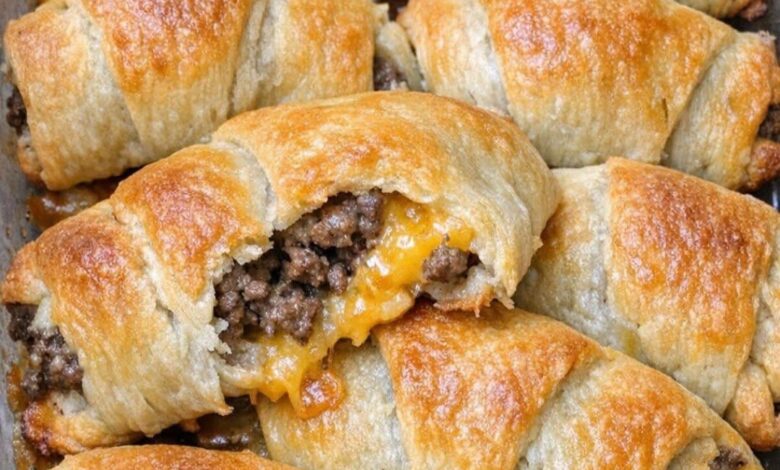 Oven Baked 4-Ingredient Beef Crescent Pastries IMG 2633