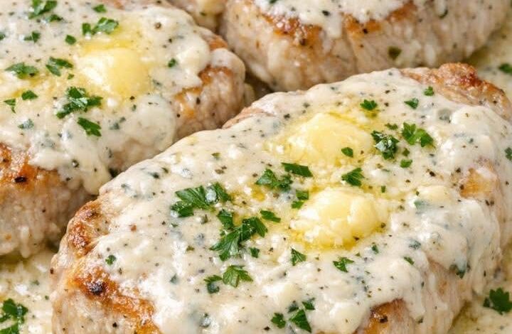 Slow Cooker 4-Ingredient Ranch Pork Chops IMG 2667