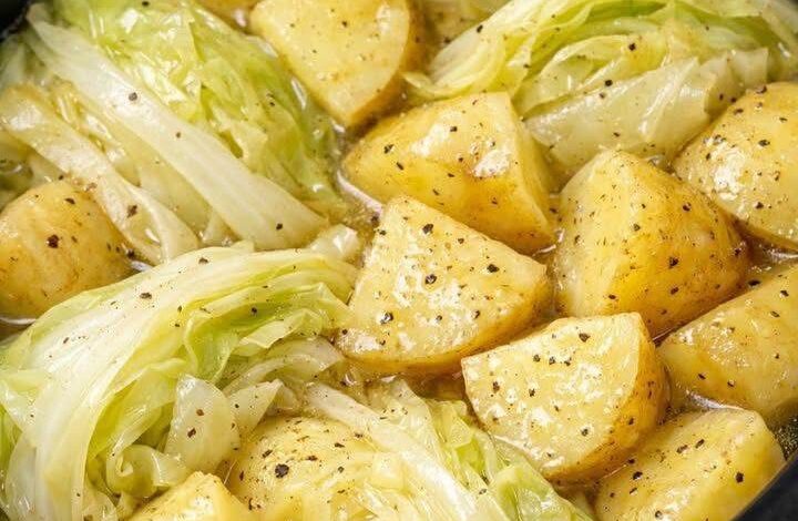 Slow Cooker Poor Man’s Potato and Cabbage IMG 2672