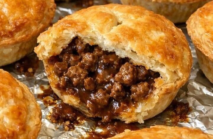 Oven Baked 3-Ingredient Mini Beef Pies IMG 2677
