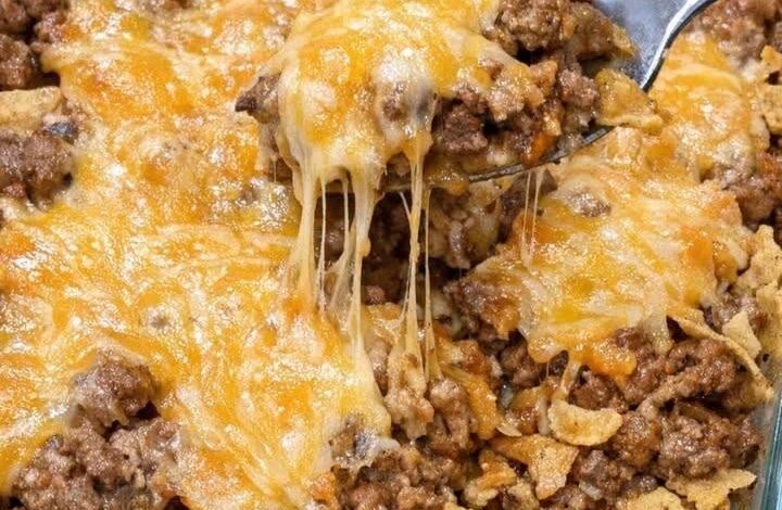 Oven-Baked 4-Ingredient Beef and Corn Chip Pie IMG 2748