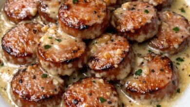 4-Ingredient Creamy Garlic Butter Polish Sausage IMG 2752