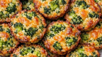 Low Carb 3-Ingredient Cheddar Broccoli Bakes IMG 2762