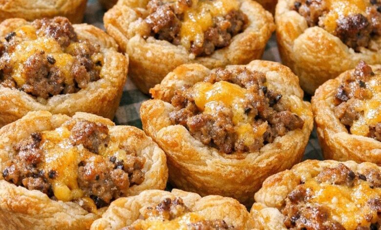 Southern 4-Ingredient Cheddar Sausage Cups IMG 2779
