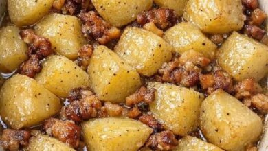 Slow Cooker Poor Man’s Salt Pork Potatoes IMG 2822