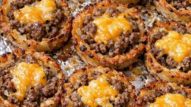 Oven Baked 4-Ingredient Beef Hash Brown Cups IMG 2842