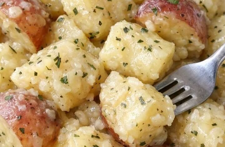 Slow Cooker 3-Ingredient Poor Man’s Potato and Ranch Packet IMG 2846