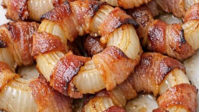 Low Carb 3-Ingredient Bacon Onion Bakes IMG 2853