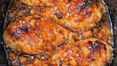 Slow Cooker 3-Ingredient Amish Apricot Chicken IMG 2876