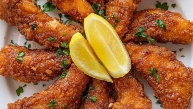 Crispy Lemon Herb Chicken IMG 2886