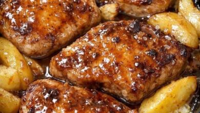 Slow Cooker Apple Brown Sugar Pork Chops IMG 2950
