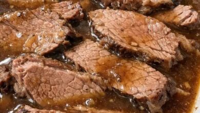 Oven Baked 3-Ingredient Au Jus Roast Beef IMG 2973