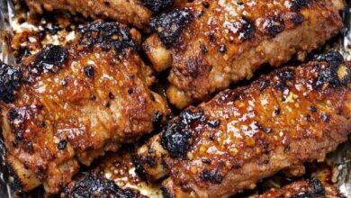 Slow Cooker 3-Ingredient Mustard Glazed Ribs IMG 2984