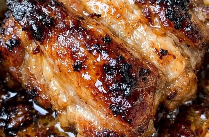 4-Ingredient Oven Pork Blade Steaks IMG 3092